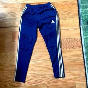 Navy Blue Adidas Track Pants